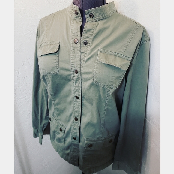 JM Collection Utility Jacket - Picture 2 of 4